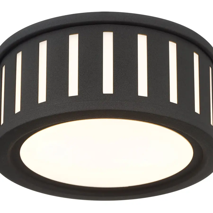 Kendal 9.5" Flush Mount in Black Forged - Image 13