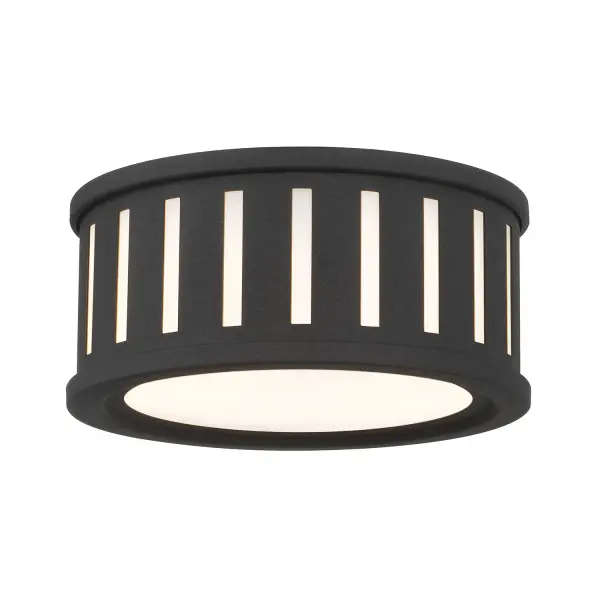 Kendal 9.5" Flush Mount in Black Forged - Image 9