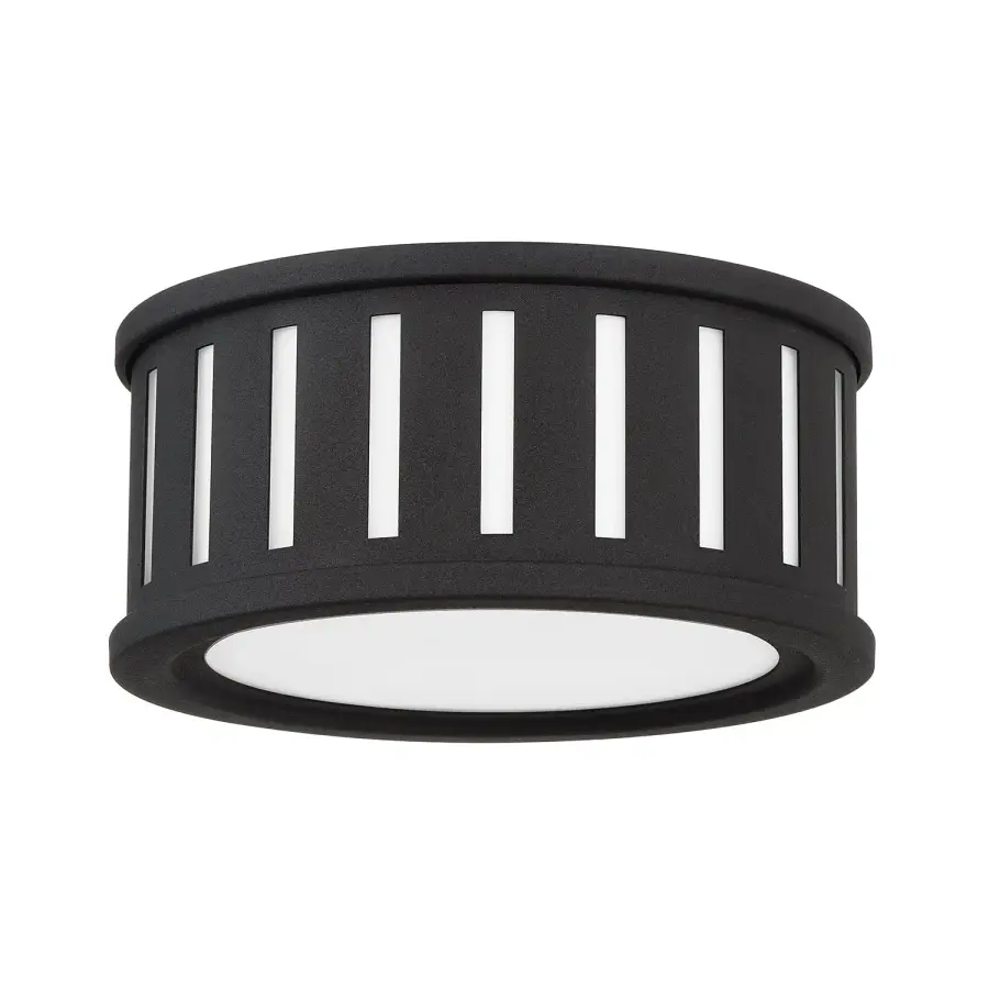 Kendal 9.5" Flush Mount in Black Forged - Image 10