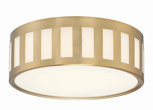 Kendal 14" Flush Mount in Black Forged - Image 1