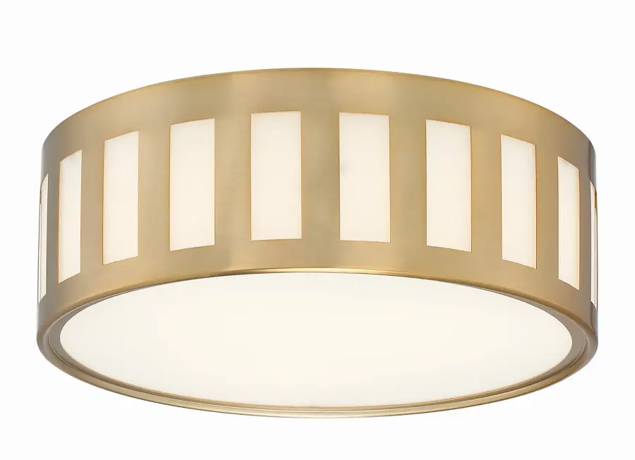 Kendal 14" Flush Mount in Black Forged - Image 1