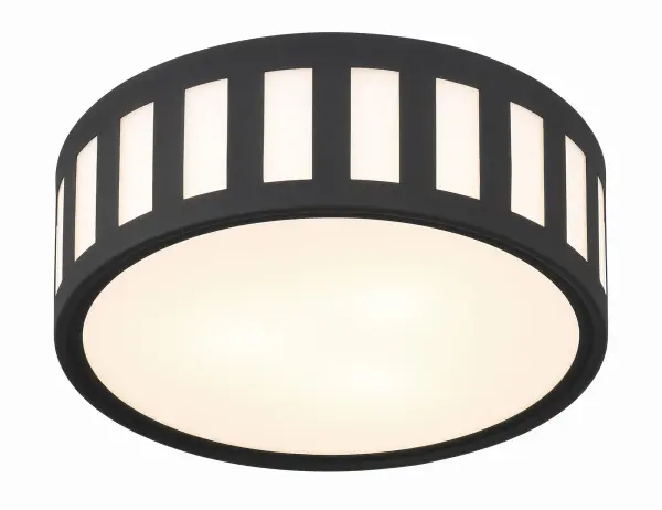 Kendal 14" Flush Mount in Black Forged - Image 12