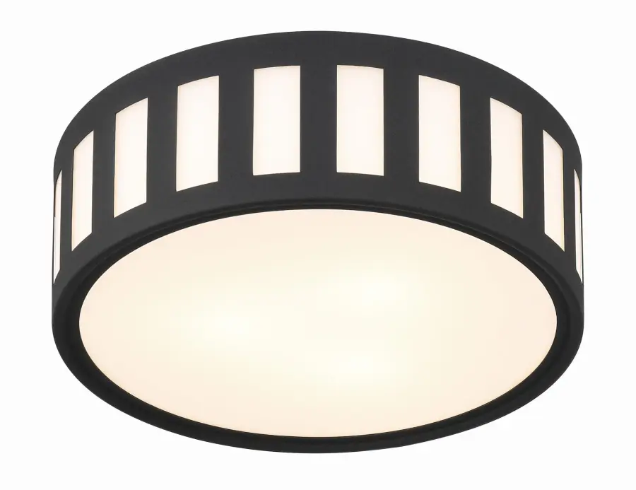 Kendal 14" Flush Mount in Black Forged - Image 12