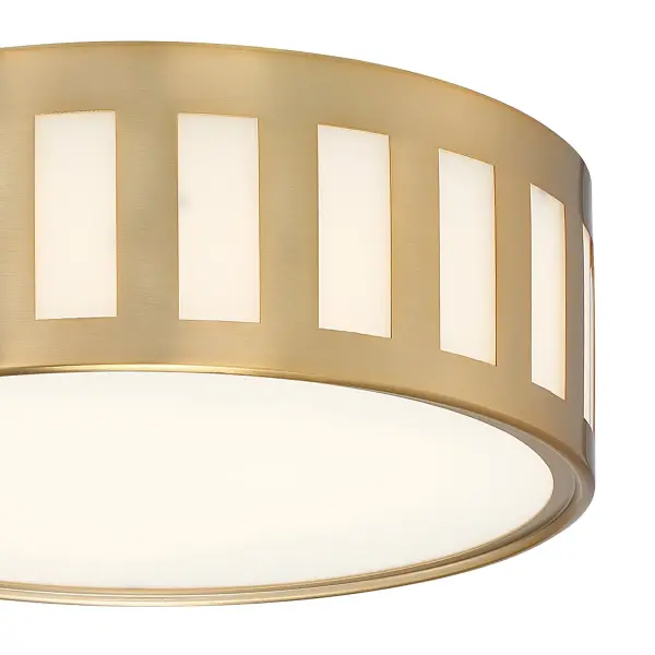 Kendal 14" Flush Mount in Black Forged - Image 4