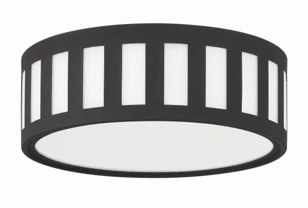 Kendal 14" Flush Mount in Black Forged - Image 10