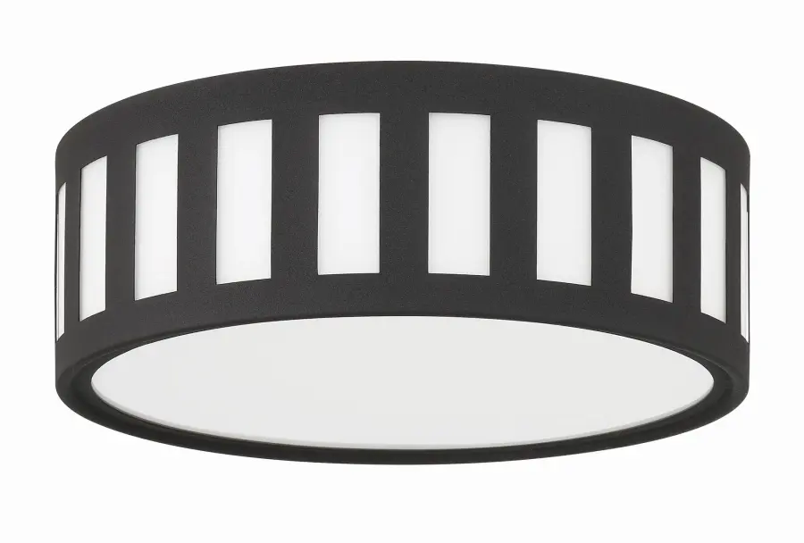 Kendal 14" Flush Mount in Black Forged - Image 10