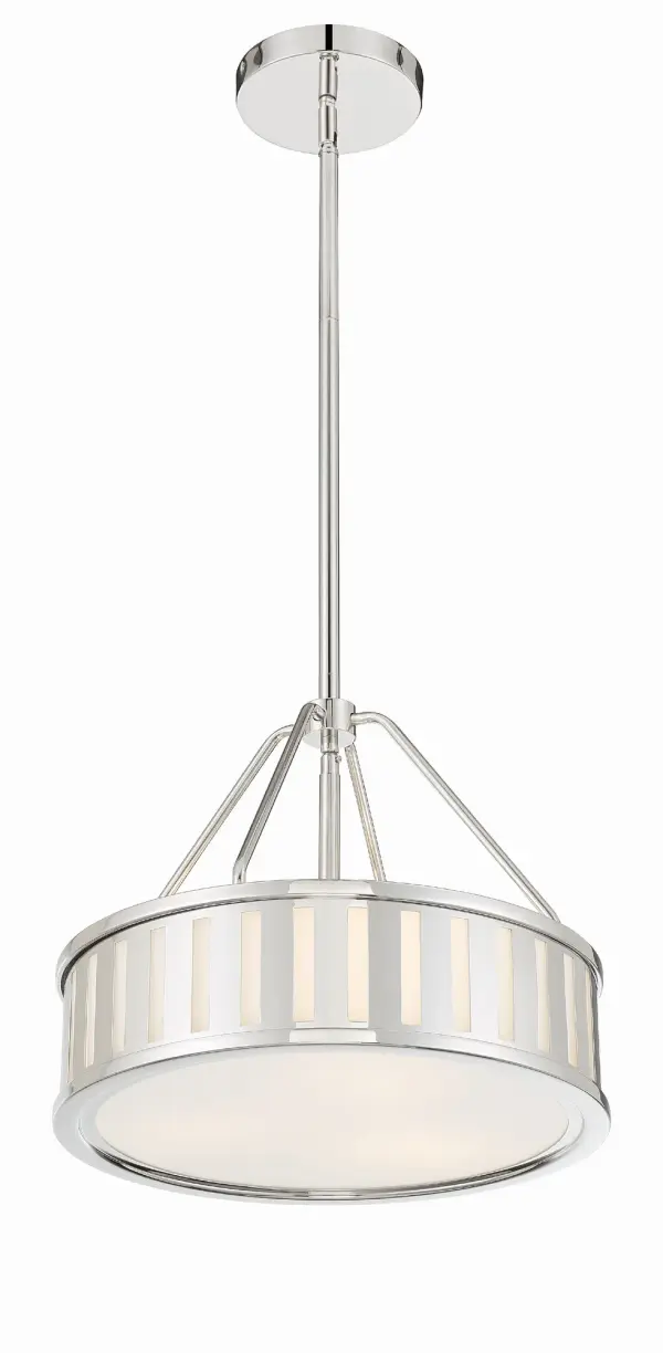 Kendal 15.5" Drum Chandelier in Black Forged - Image 15