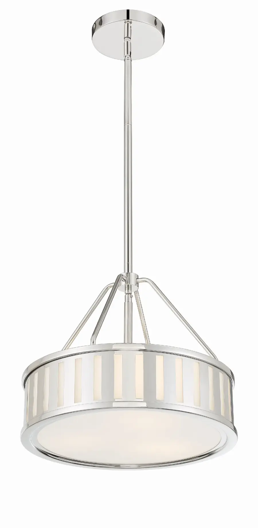 Kendal 15.5" Drum Chandelier in Black Forged - Image 15