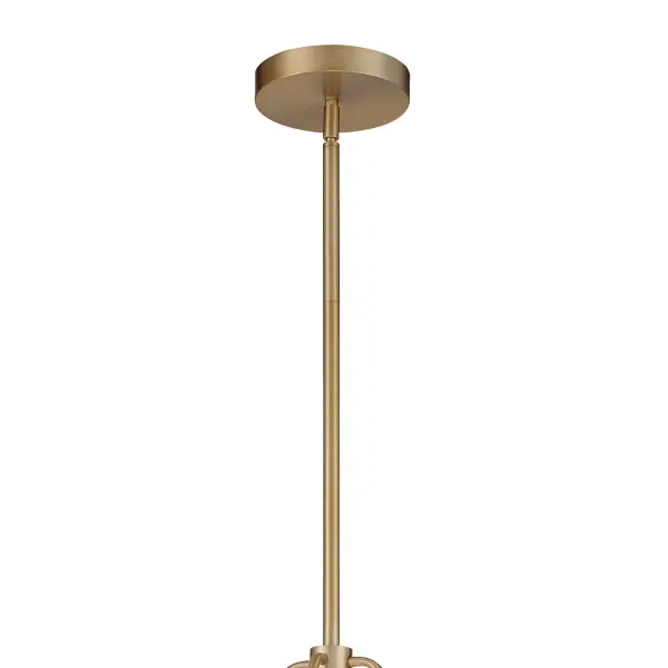 Kendal 15.5" Drum Chandelier in Black Forged - Image 4