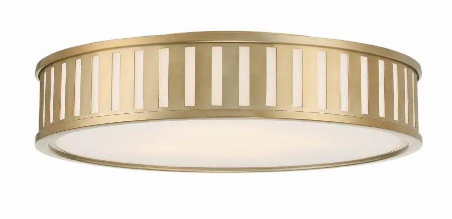 Kendal 22.5" Flush Mount in Black Forged - Image 1