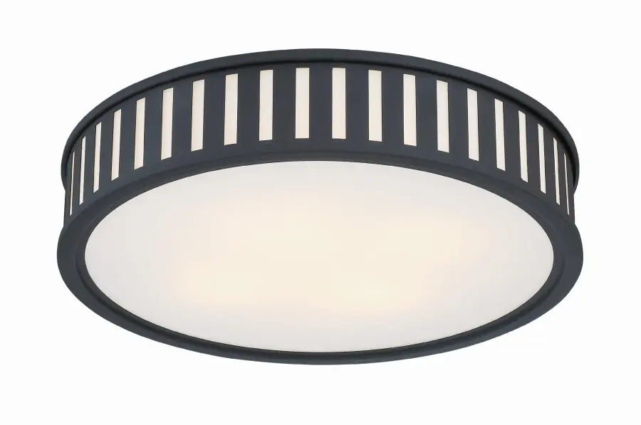 Kendal 22.5" Flush Mount in Black Forged - Image 11