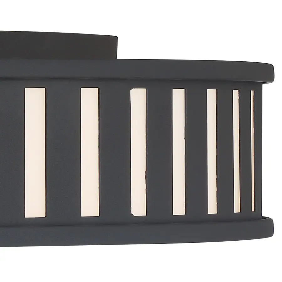 Kendal 22.5" Flush Mount in Black Forged - Image 12