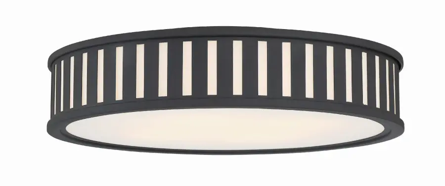Kendal 22.5" Flush Mount in Black Forged - Image 8
