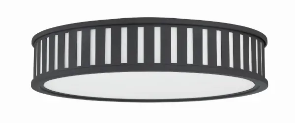 Kendal 22.5" Flush Mount in Black Forged - Image 9