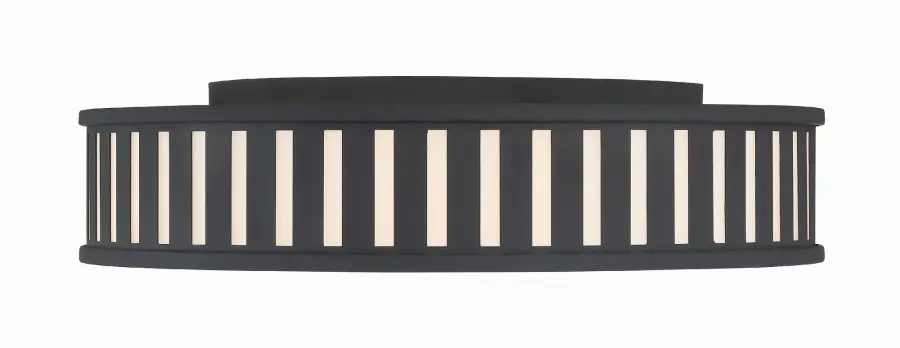 Kendal 22.5" Flush Mount in Black Forged - Image 10