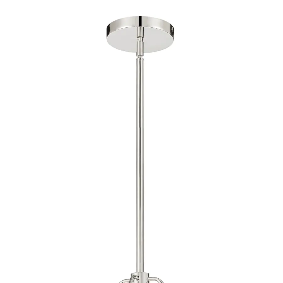 Kendal 28" Polished Nickel Chandelier - Image 4