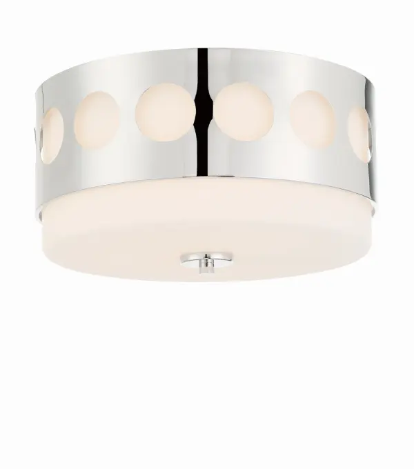 Kirby 13.25" Flush Mount in Vibrant Gold - Image 13