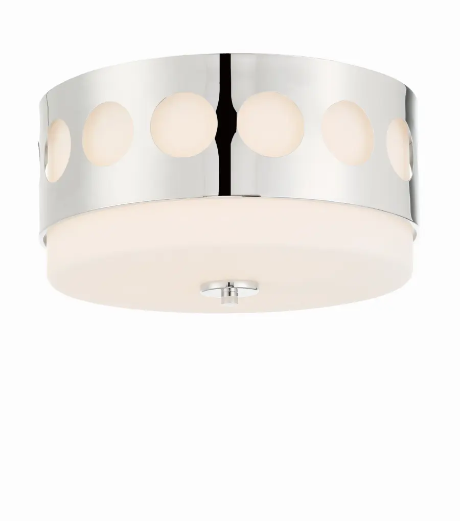 Kirby 13.25" Flush Mount in Vibrant Gold - Image 13