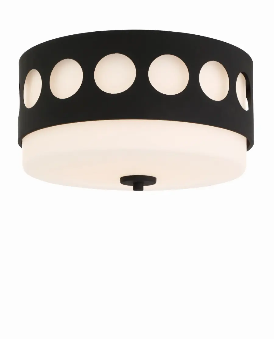 Kirby 13.25" Flush Mount in Vibrant Gold - Image 7