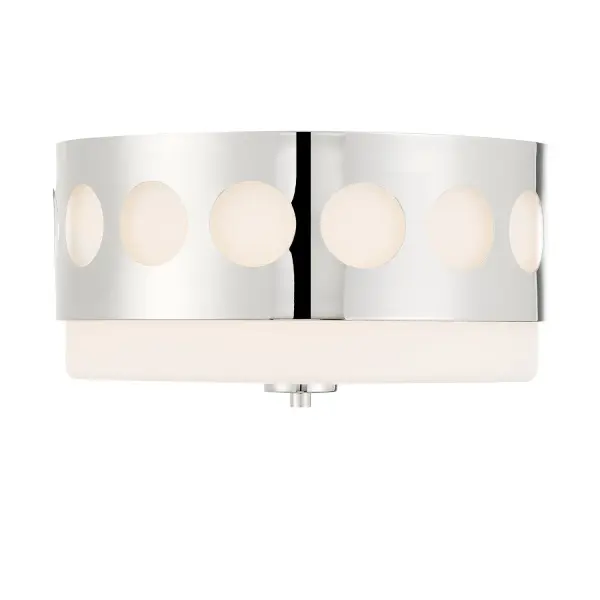 Kirby 13.25" Flush Mount in Black Forged - Image 14