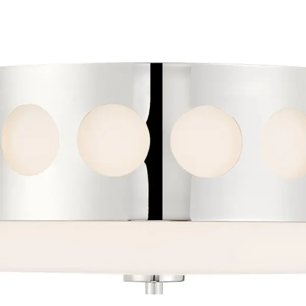 Kirby 13.25" Flush Mount in Black Forged - Image 15