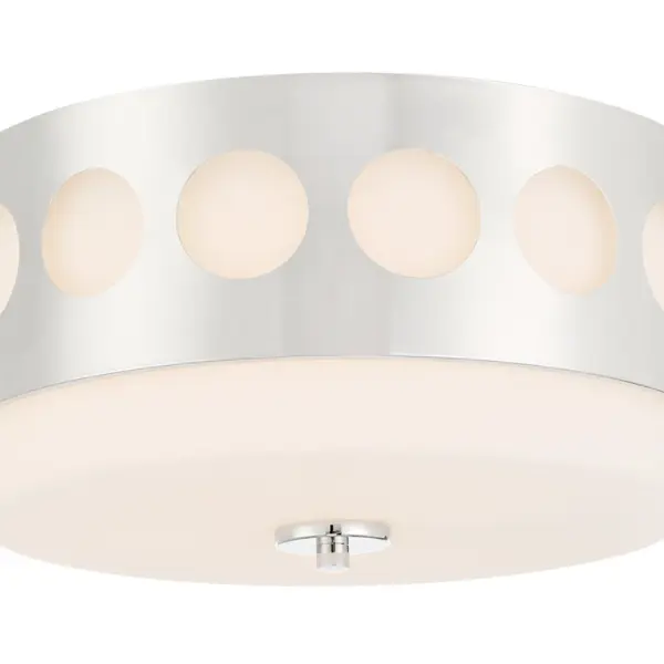 Kirby 13.25" Flush Mount in Black Forged - Image 16