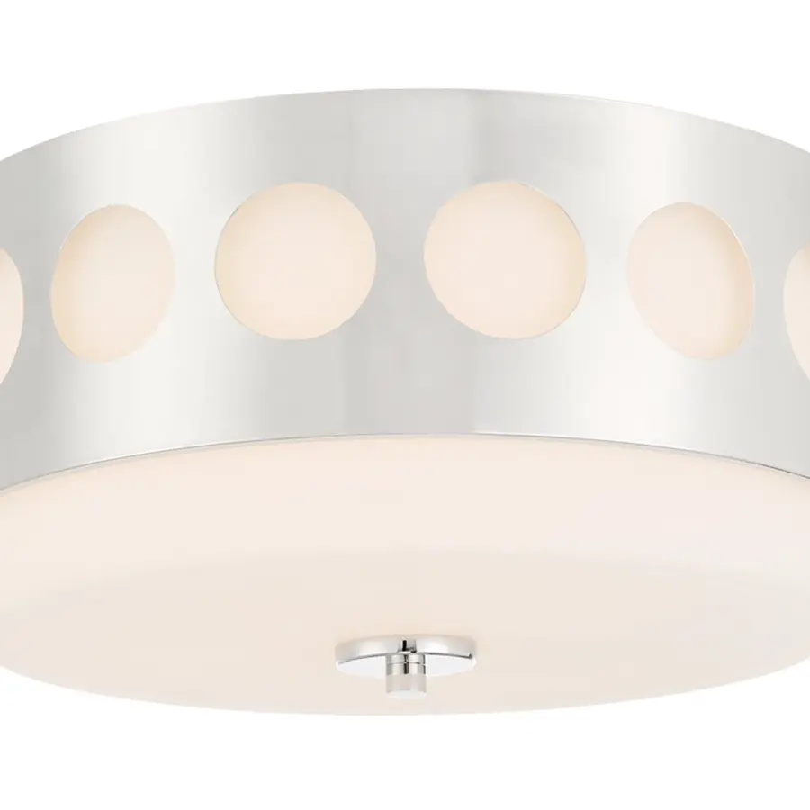 Kirby 13.25" Flush Mount in Black Forged - Image 16