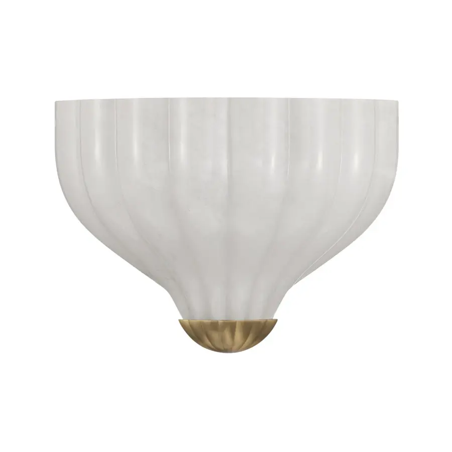 Layton 9.5" LED Sconce in Luxe Gold - Image 2