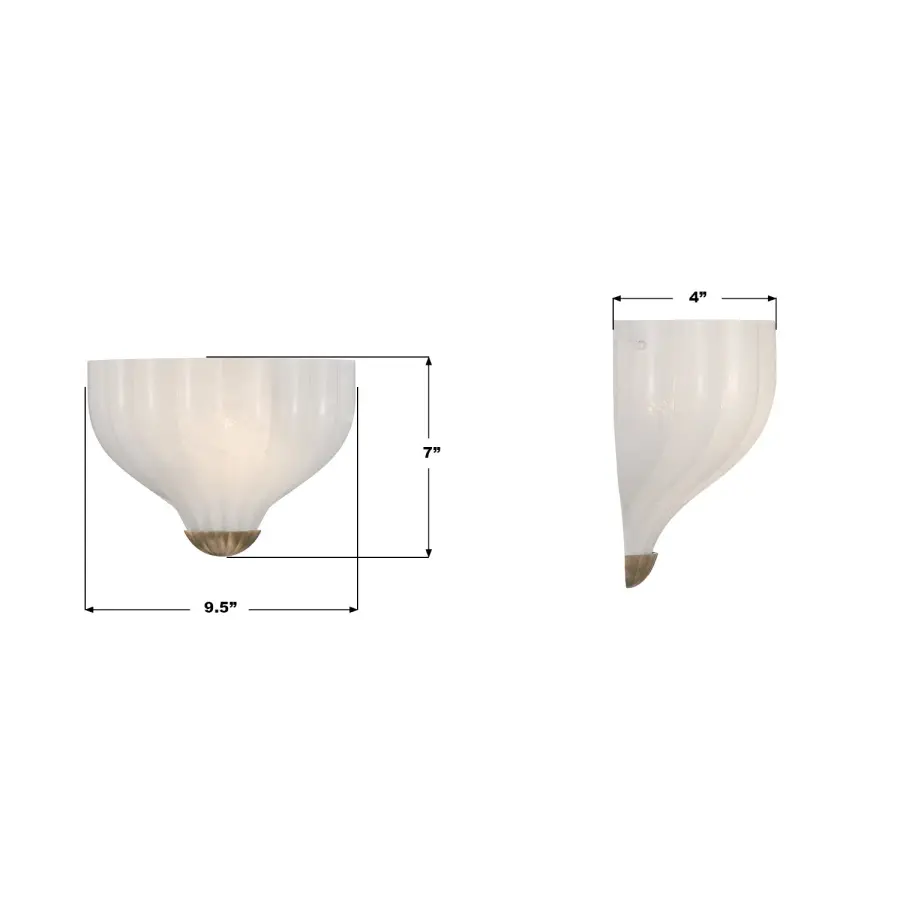 Layton 9.5" LED Sconce in Luxe Gold - Image 7