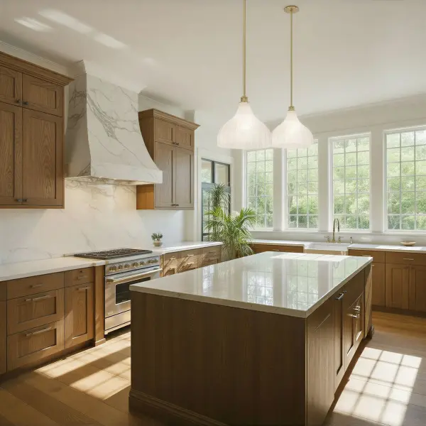 Elegant Textured Glass Pendant with Refined Transitional Appeal - Image 6