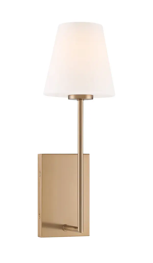 Lena 6" Wall Sconce in Black Forged - Image 3