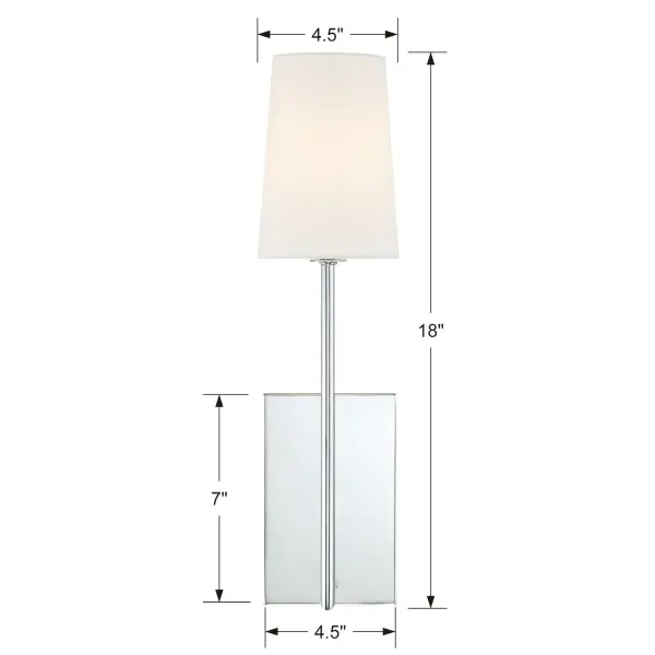 Lena 4.5" Wall Sconce in Black Forged - Image 26