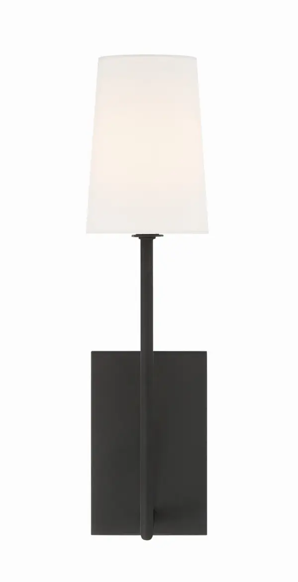 Lena 4.5" Wall Sconce in Black Forged - Image 9