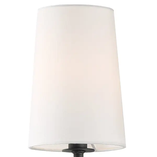 Lena 10" Wall Sconce in Black Forged - Image 11