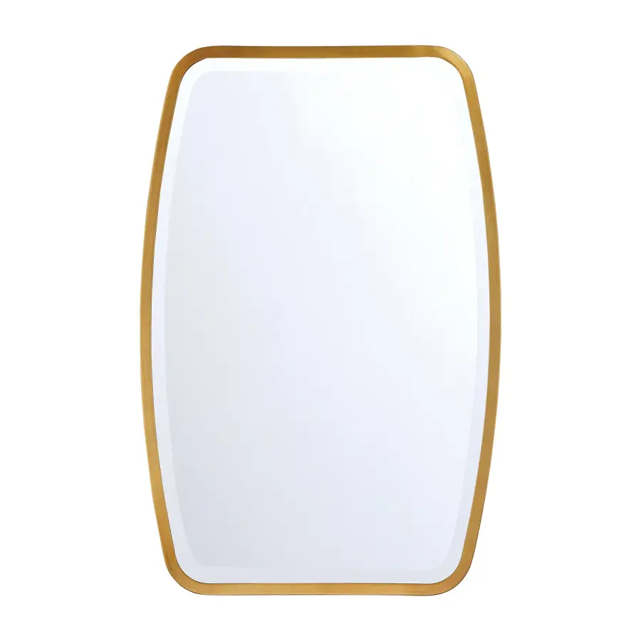 Lindee 24" Antique Gold Mirror - Image 1