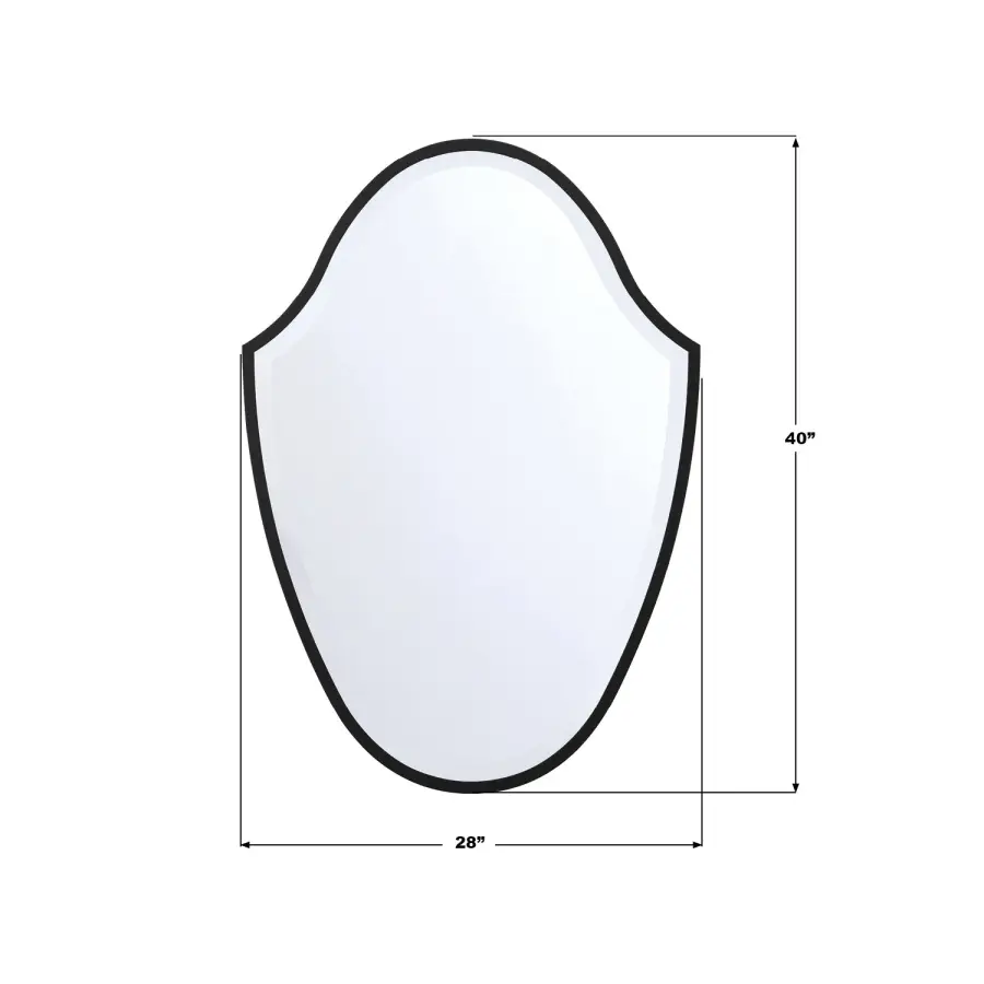 Lindee 28" Antique Gold Mirror - Image 16