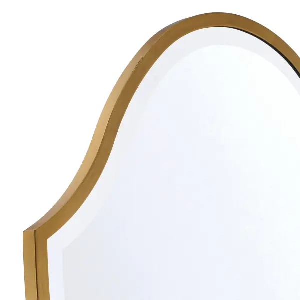 Lindee 28" Antique Gold Mirror - Image 3