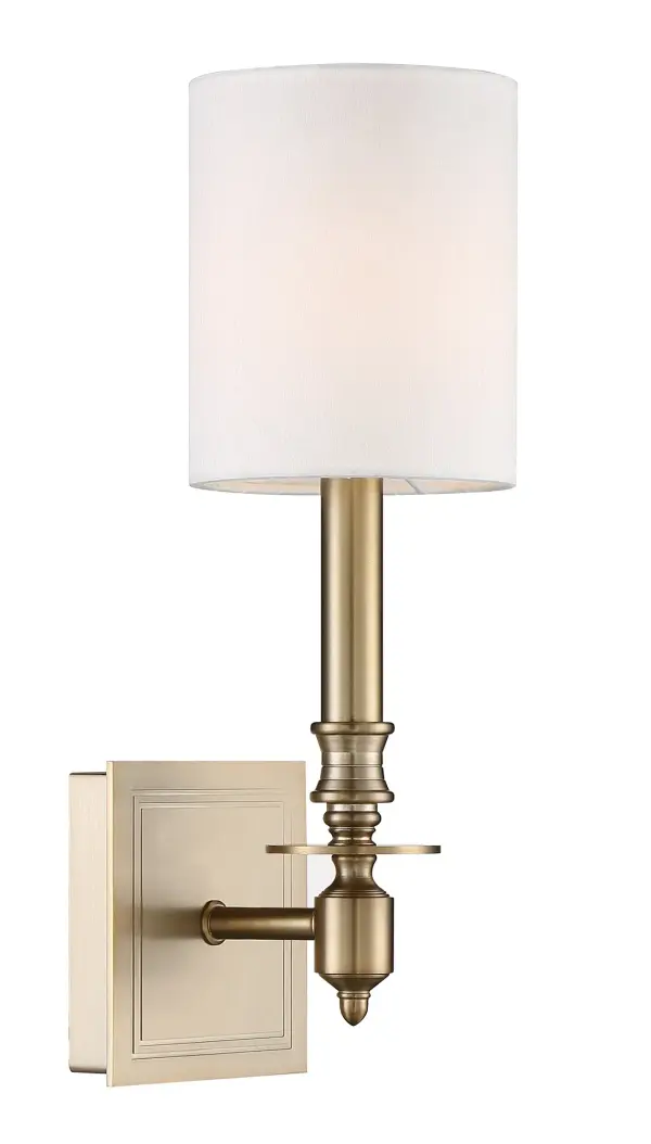 Lloyd 4.75" Sconce in Aged Brass - Image 2