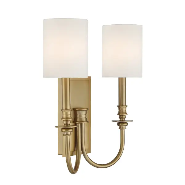 Lloyd 14.5" Aged Brass Sconce - Image 3