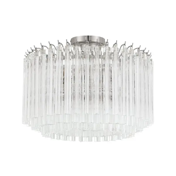 Luxurious Mid-Century Elegance with Hand-Cut Crystal-Like Glass - Image 11