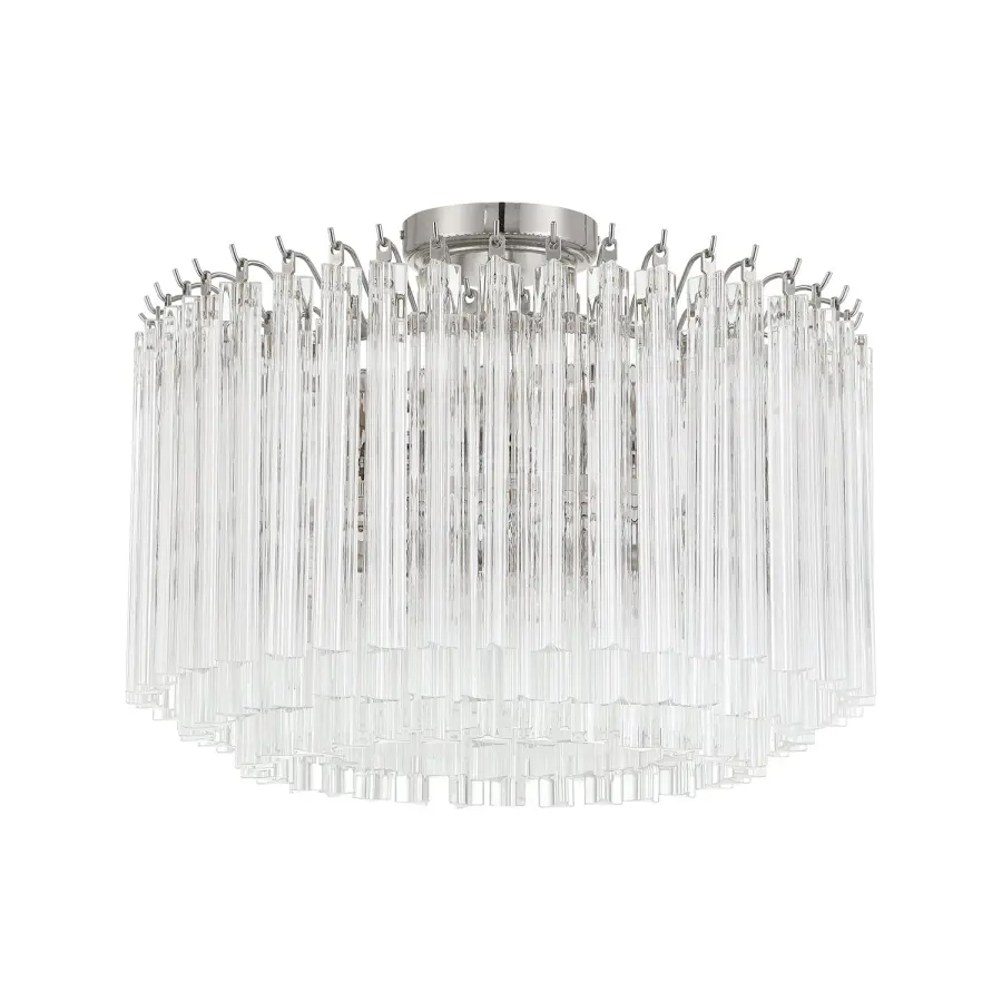 Luxurious Mid-Century Elegance with Hand-Cut Crystal-Like Glass - Image 11