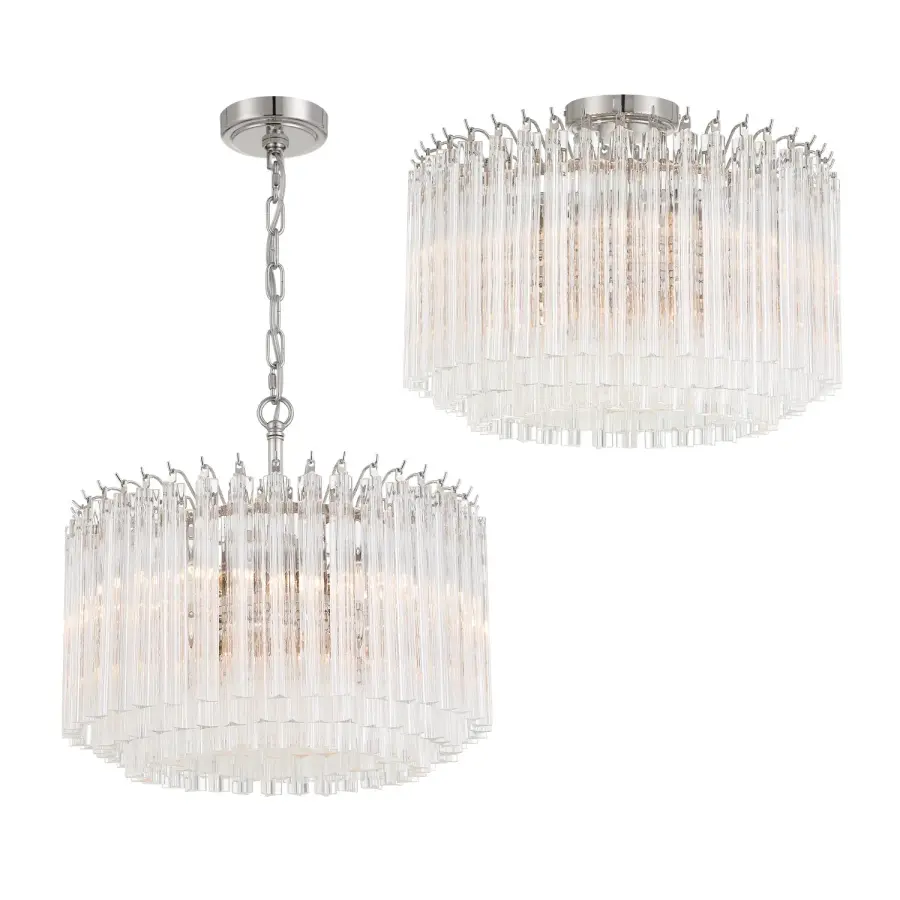 Luxurious Mid-Century Elegance with Hand-Cut Crystal-Like Glass - Image 15