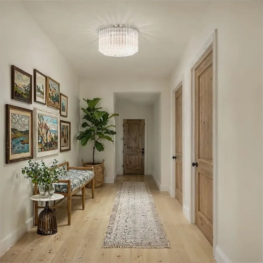 Luxurious Mid-Century Elegance with Hand-Cut Crystal-Like Glass - Image 16