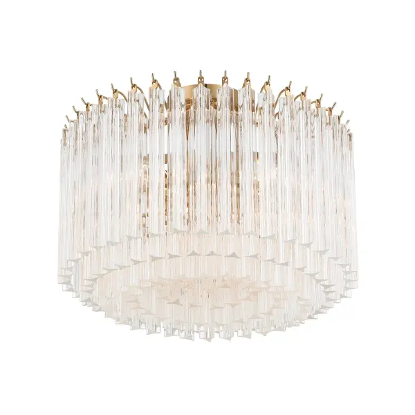 Luxurious Mid-Century Elegance with Hand-Cut Crystal-Like Glass - Image 4