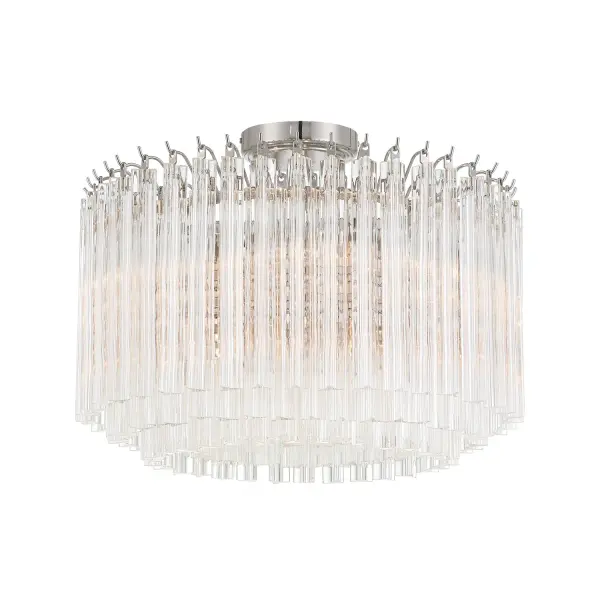 Luxurious Mid-Century Elegance with Hand-Cut Crystal-Like Glass - Image 10