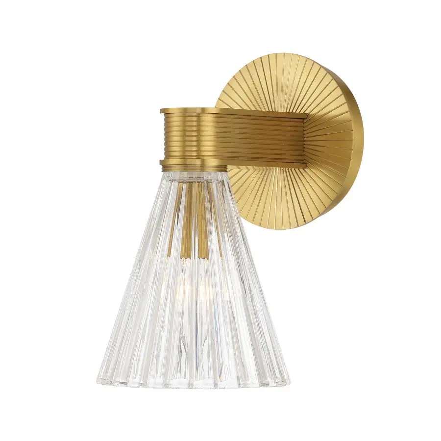 Lotus 5.5" Sconce in Luxe Gold - Image 1