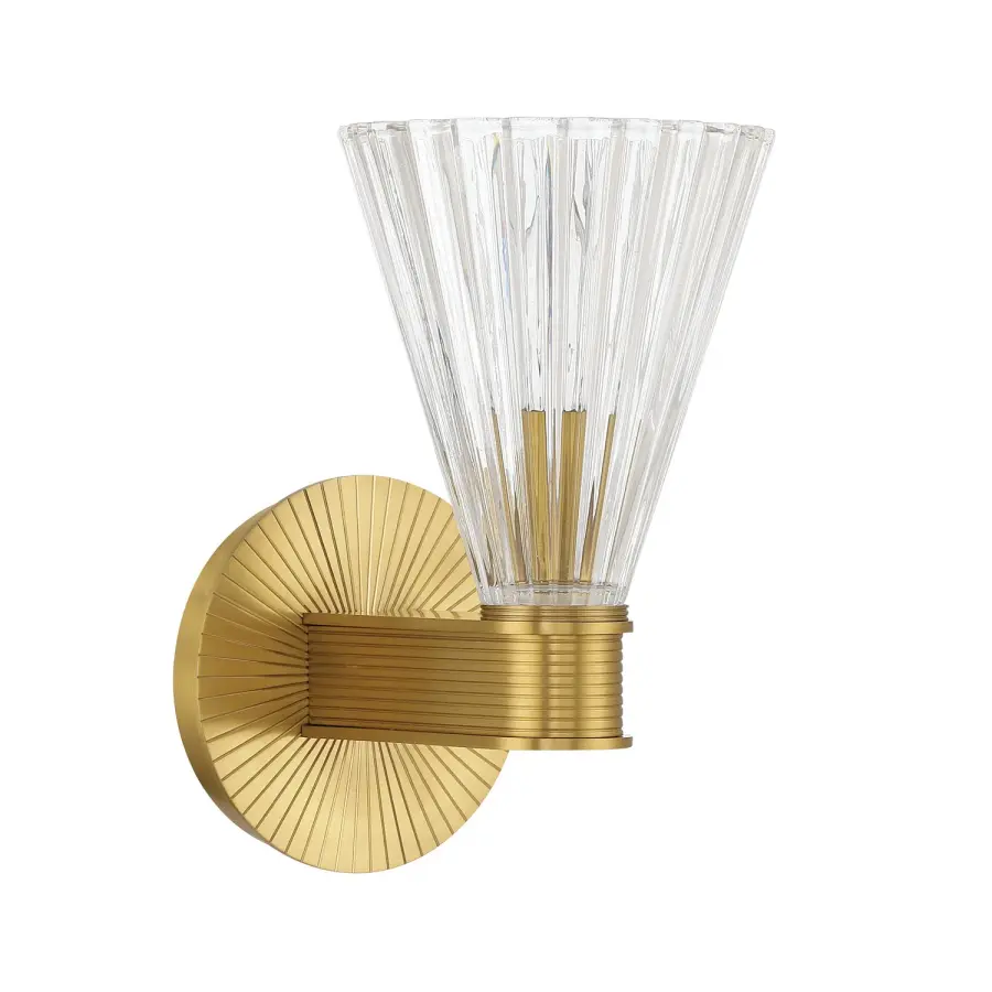 Lotus 5.5" Sconce in Luxe Gold - Image 2