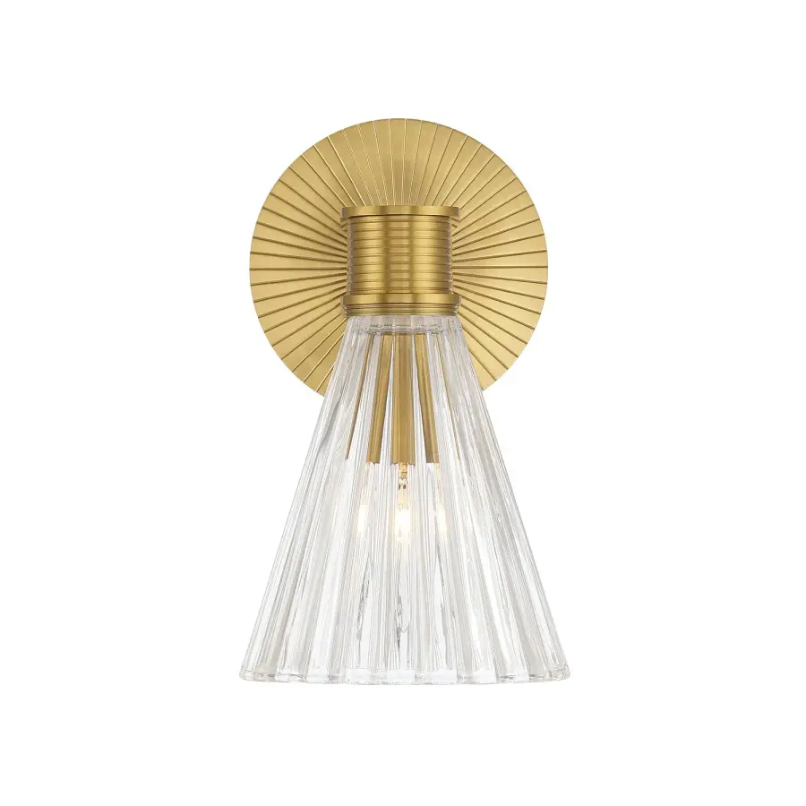 Lotus 5.5" Sconce in Luxe Gold - Image 3