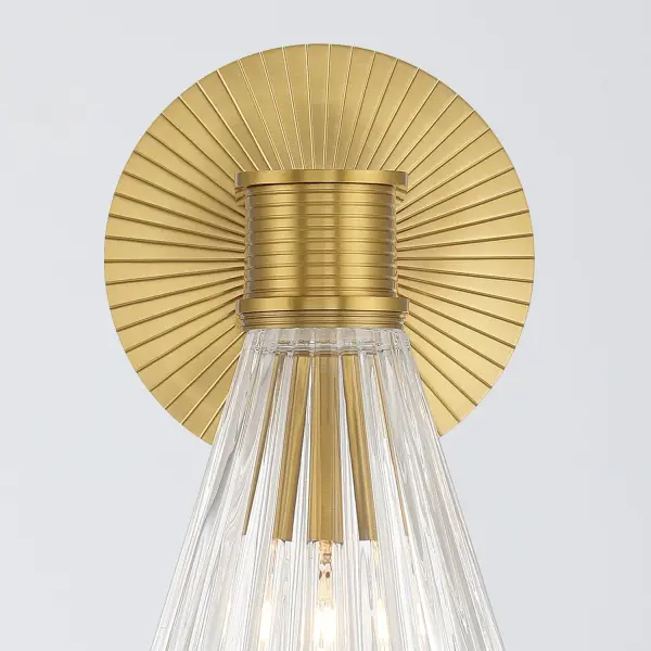 Lotus 5.5" Sconce in Luxe Gold - Image 5