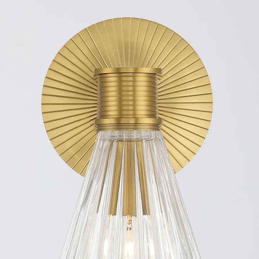 Lotus 5.5" Sconce in Luxe Gold - Image 5